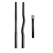 ZJ Separate Oval / Round /Cranked Shaft Replacement For Kayak / Whitewater Paddle (without blades)