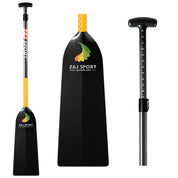 ZJ IDBF Approved Dragon Boat Paddle Dihedral Blade With Anti Skid Grip(STORM)