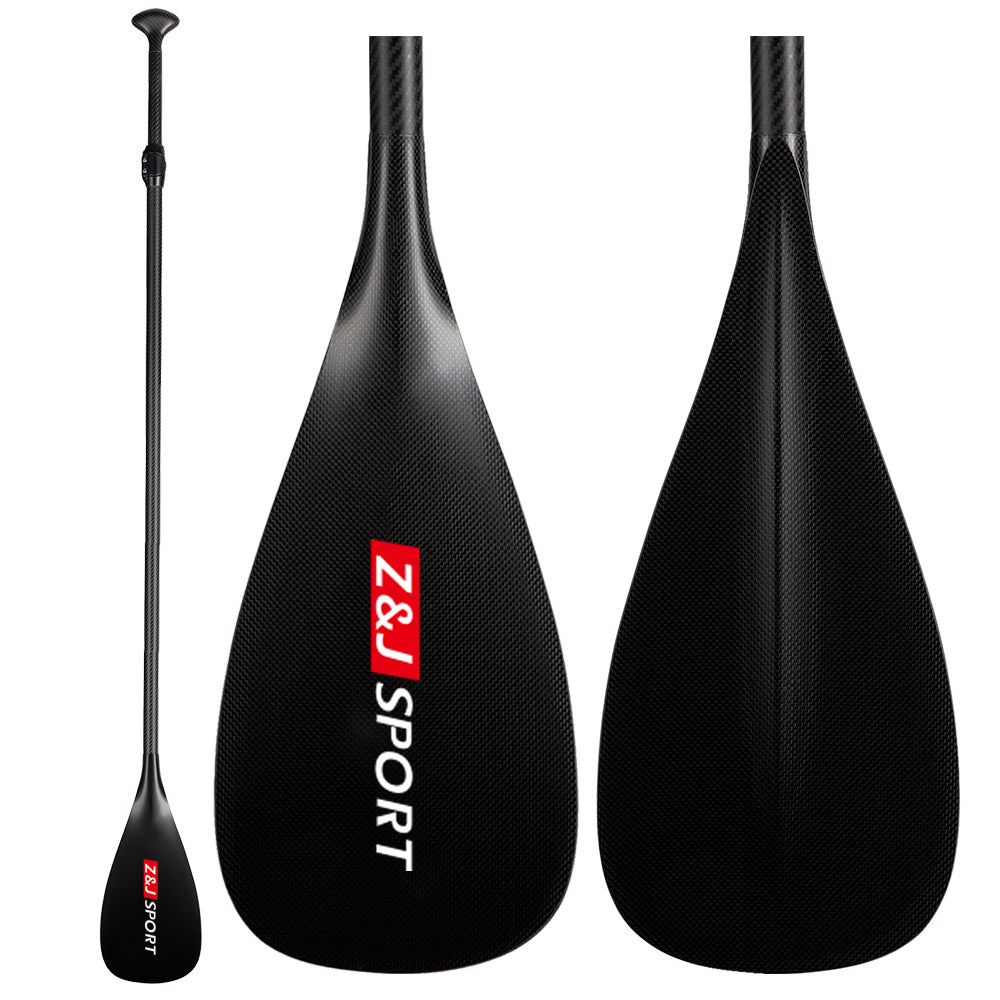 ZJ 3-Piece / 2-Piece Adjustable Carbon Fiber SUP Paddle GUI Model