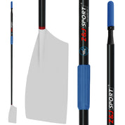 Remos de remo ZJ com eixo oval de carbono (5 pares/caixa)