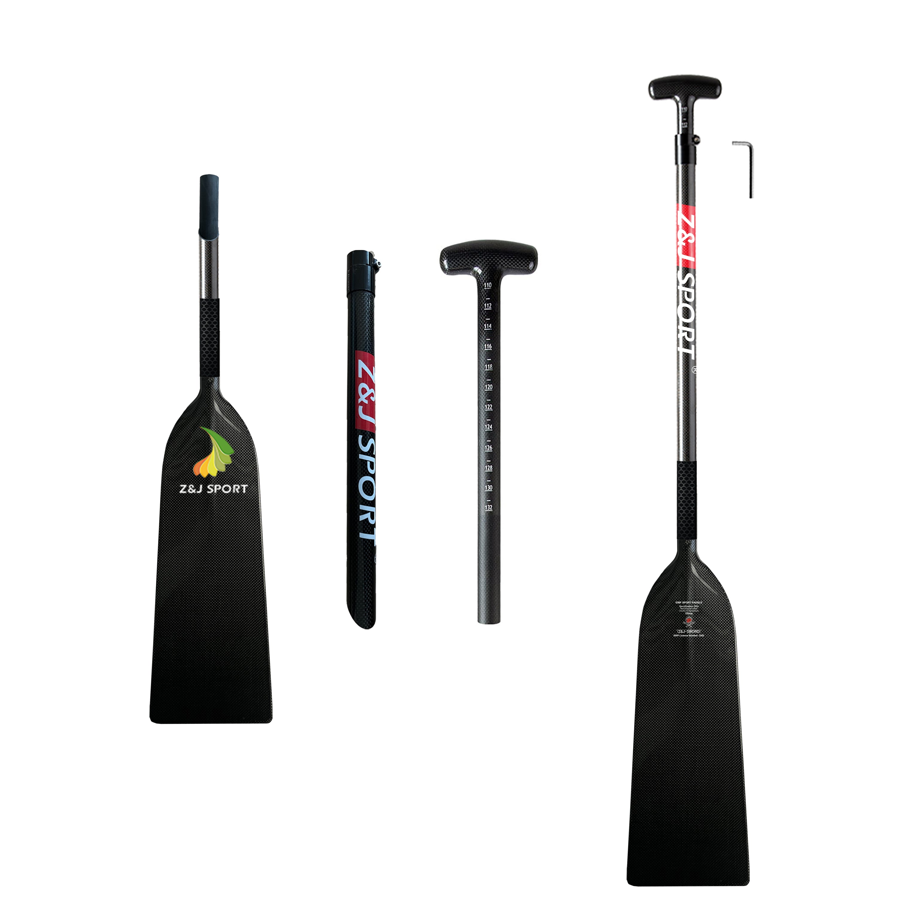 ZJ NOVO CHEGA DE ARVALIZAÇÃO APRIVADO DE FIBRO DE FIBRO DE CARBONA APROVADO PATCLE COM ETAFEL ROUNTO DIEDRAL BLADE (espada)