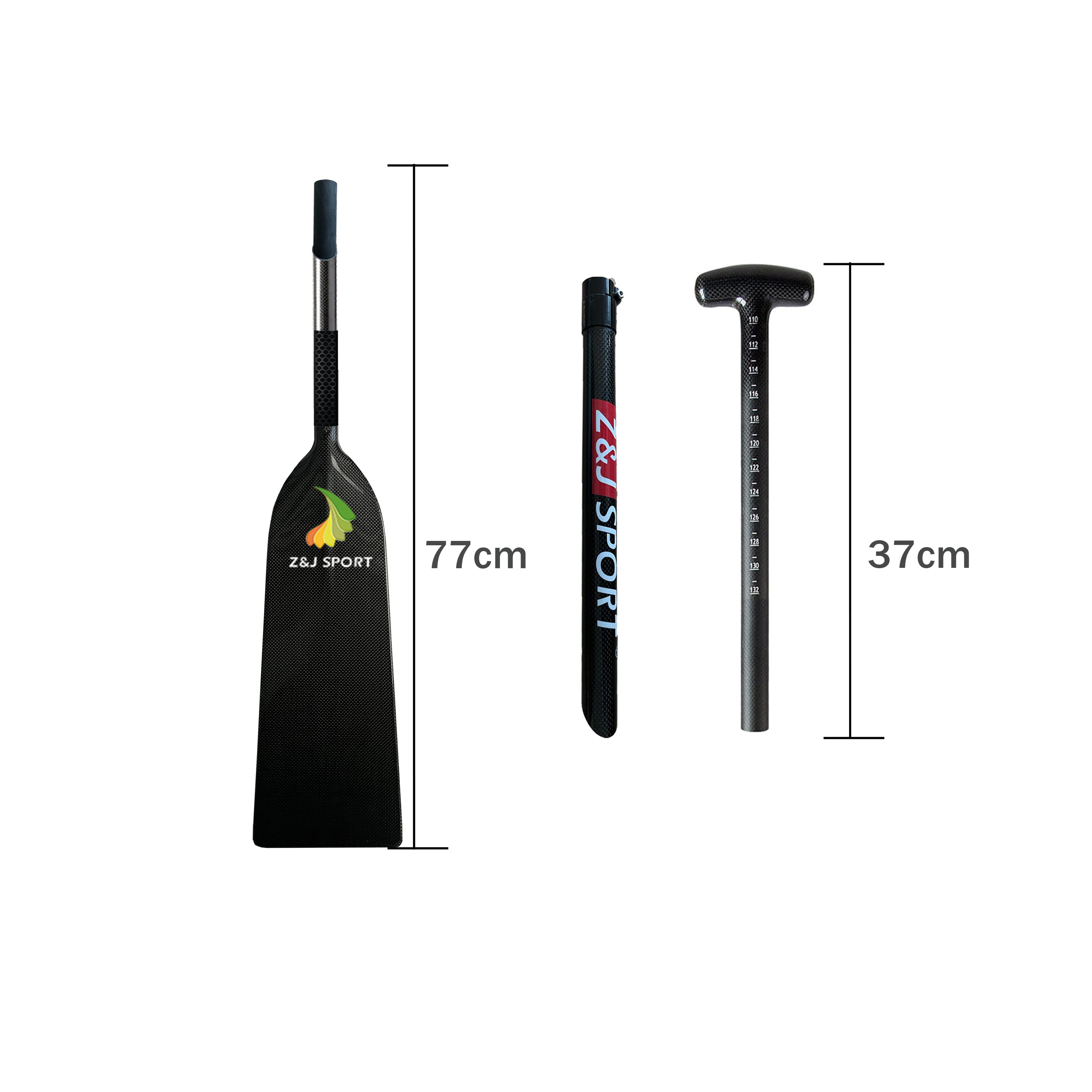 ZJ NOVO CHEGA DE ARVALIZAÇÃO APRIVADO DE FIBRO DE FIBRO DE CARBONA APROVADO PATCLE COM ETAFEL ROUNTO DIEDRAL BLADE (espada)