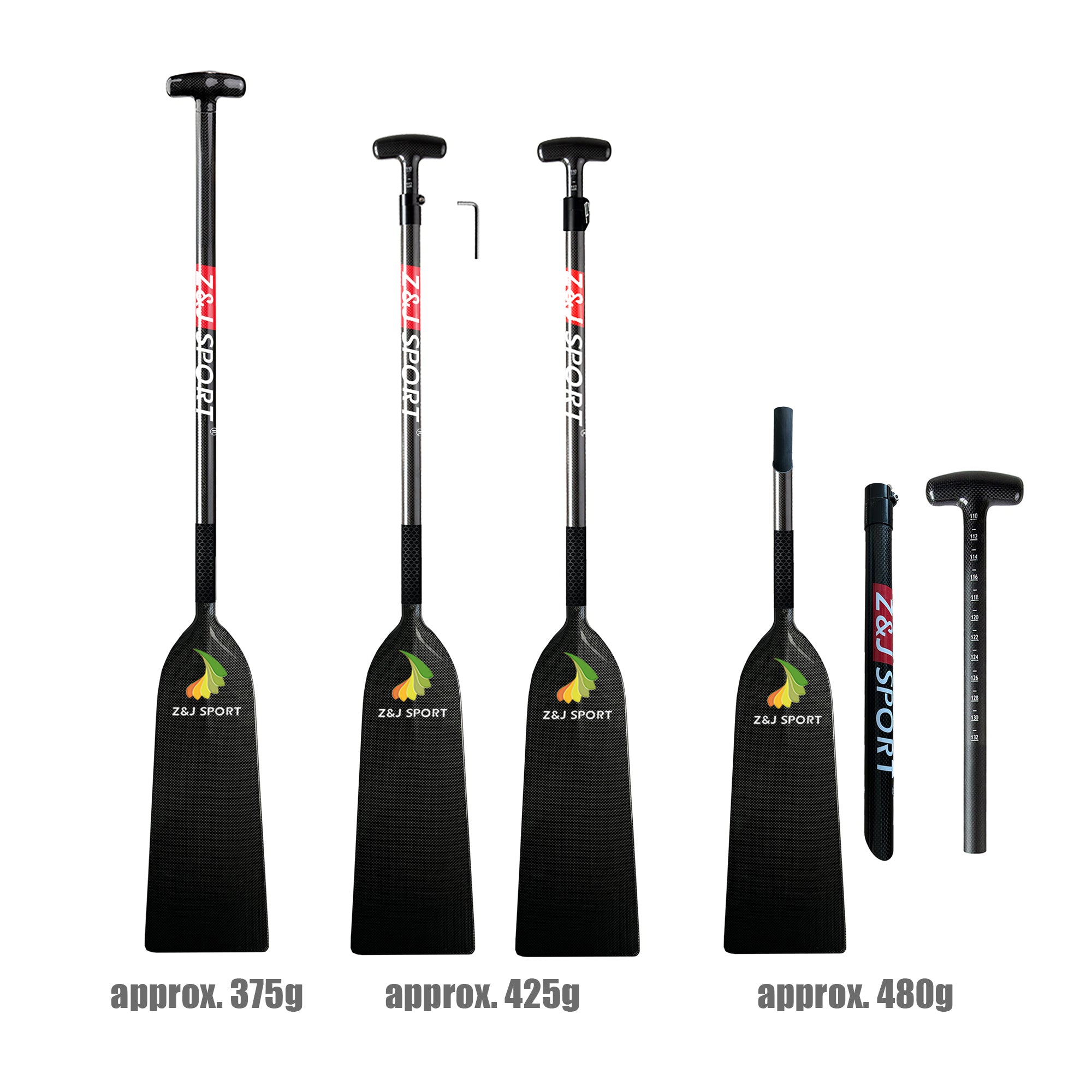 ZJ NOVO CHEGA DE ARVALIZAÇÃO APRIVADO DE FIBRO DE FIBRO DE CARBONA APROVADO PATCLE COM ETAFEL ROUNTO DIEDRAL BLADE (espada)