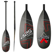 425Pro 1-Piece Full Carbon Steering Outrigger Canoe Paddle with Anti Skid Grip