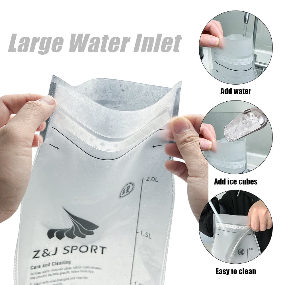Z&J SPORT TPU Leak-Proof Water Bladder 2L for Outdoor Activities  (Free shipping)