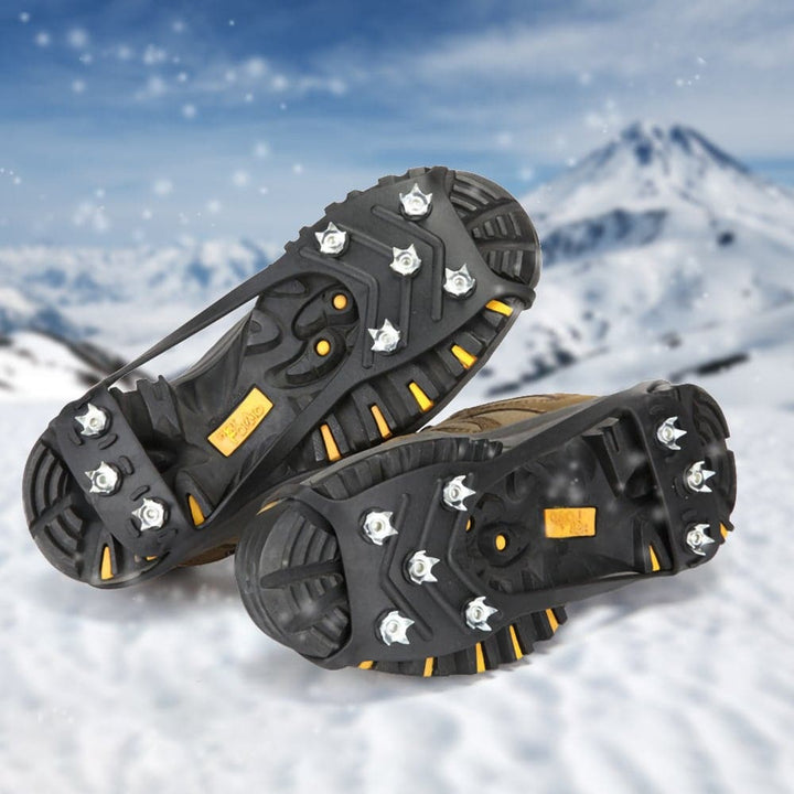 Z&J SPORT Crampons 8 Manganese Steel Anti-Slip Micro Spikes TPE Grip Pad (Only Valid When Ordering With Paddles)