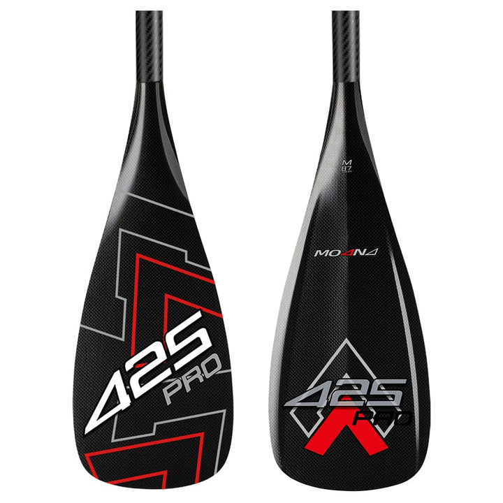 ZJ 425Pro Carbon SUP Paddle With MOANA Blade And High Modulus Carbon Tapered Shaft In Lightweight((unassembled))