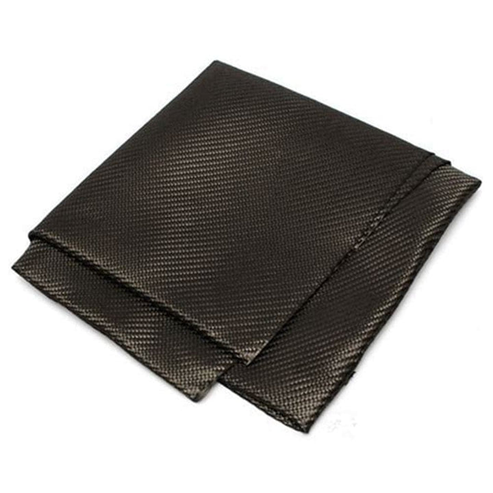 ZJ New Black 3K Carbon Fiber Fabric Pano Plain Weave 1m * 1.1m [Frete grátis]