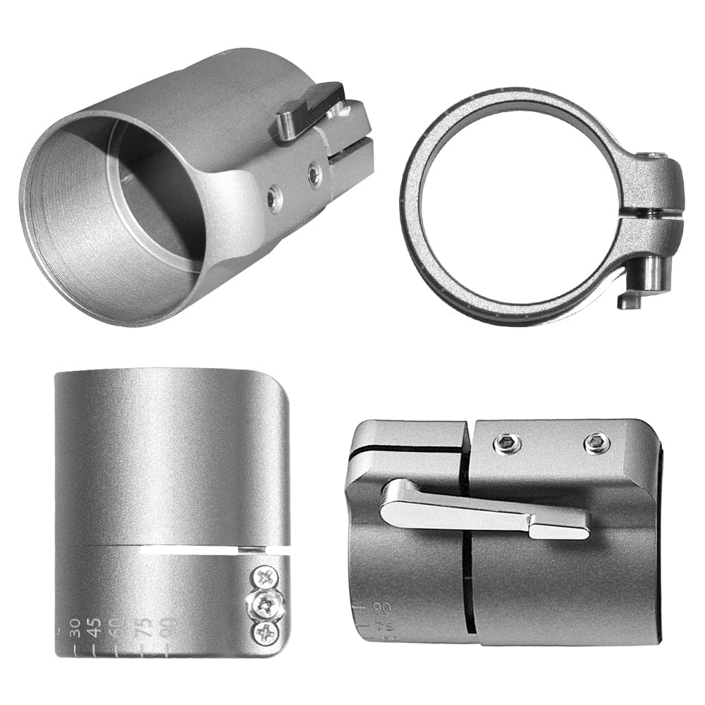 Virole de réglage de pince en plastique et en aluminium ZJ avec tube intérieur en carbone pour pagaie Seakayak [Livraison gratuite]