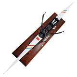 ZJ Handcrafted Rowing Boat Model Miniatures (Carbon+Color)