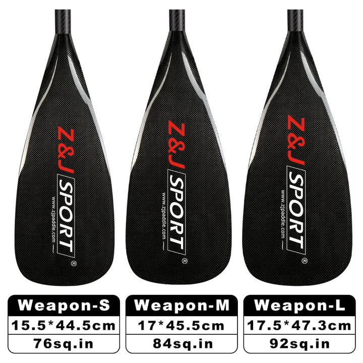 ZJ 3-teiliges SUP Paddle Race Waffenmodell