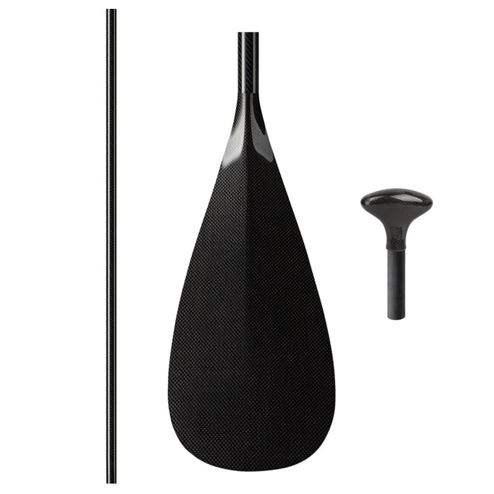 Pás SUP de 1 peça de fibra de carbono leve ZJ com eixo oval