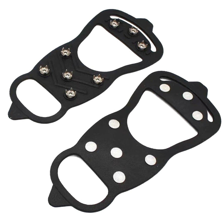 Z&J SPORT Crampons 8 Manganese Steel Anti-Slip Micro Spikes TPE Grip Pad (Only Valid When Ordering With Paddles)