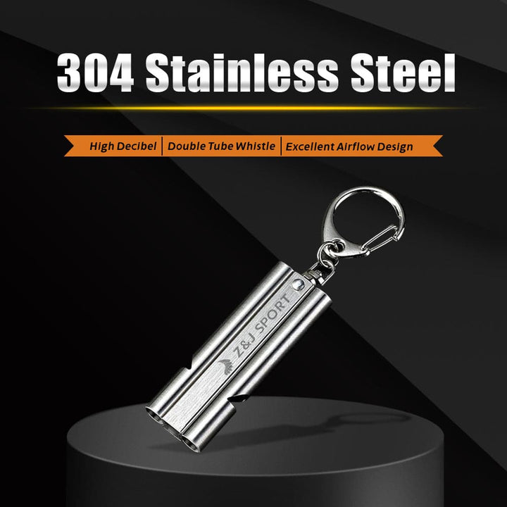 ZJ Stainless Steel Emergency Survival Whistles(Only Valid When Ordering with Paddles)