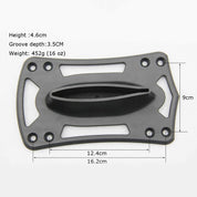 ZJ Alu mounting plate For Carbon Hydrofoil