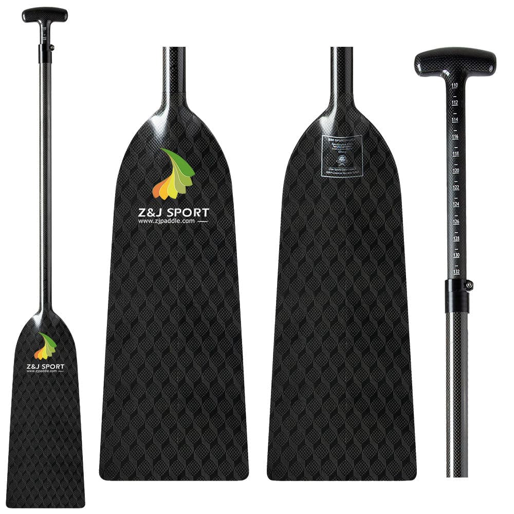 ZJ IDBF Approved Dragon Boat Paddle with New Carbon Blade