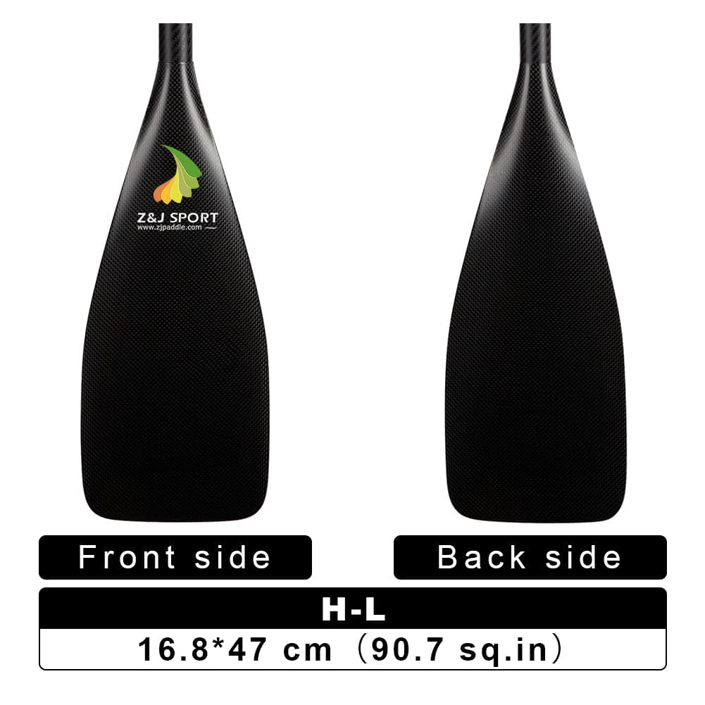 ZJ Vollcarbon-Blatt für SUP-Paddel (nur Blattteil)