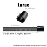 ZJ Aluminum Clamp Adjuster Ferrule With Inner Carbon Tube For Whitewater Paddle [Free Shipping]