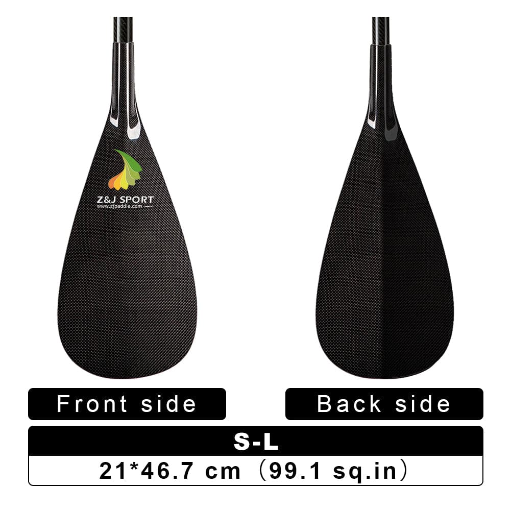 ZJ Full Carbon Blade For SUP Paddle（only blade part）
