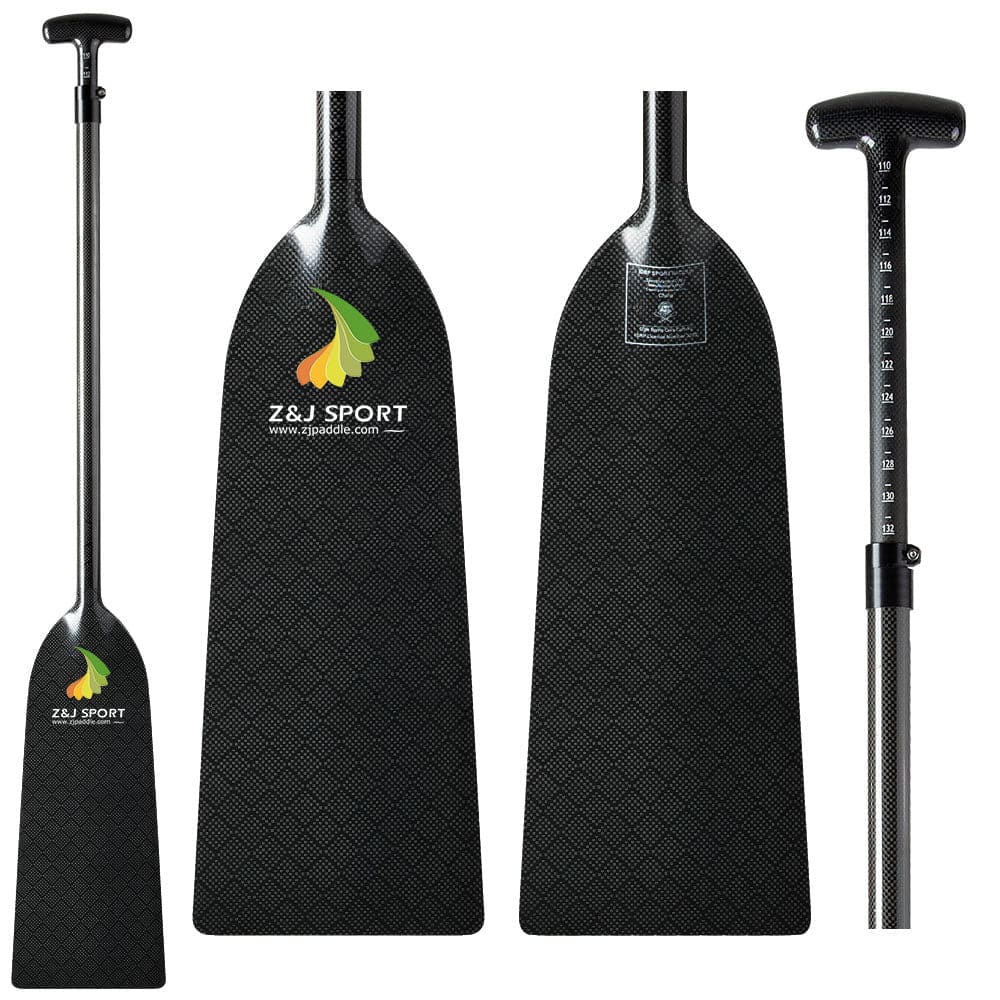 ZJ IDBF Approved Dragon Boat Paddle with New Carbon/Kevlar/Innegra Blade