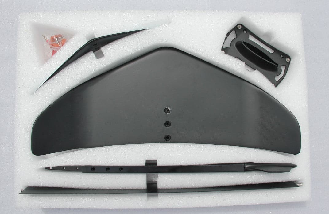ZJ Carbon Hydrofoil para SUP Paddle Board Foil F-II com asas de carbono e mastro de alumínio