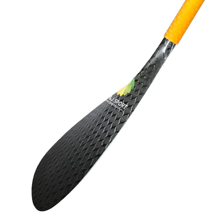 ZJ Remo de canoagem Outrigger Full Carbon com eixo dobrado superior (FCOCP-UB)