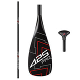 ZJ 425Pro Carbon SUP Paddle With MOANA Blade And High Modulus Carbon Tapered Shaft In Lightweight(unassembled)